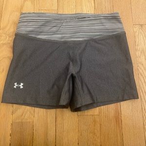 NWOT Under Armour gray performance shorts